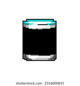 ai smart altavoz de píxel de juego vector retro. bit ai smart altavoz. ilustración vintage antigua
