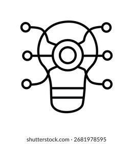 Ai Solution doodle icon eps 10 file