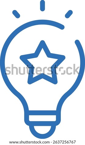 AI Suggestion Icon – Vector Line Symbol for Smart Tips and Recommendations
