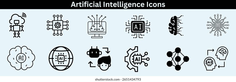  Tecnología de IA: Futuro de la innovación digital Imágenes de stock para aprendizaje automático, robótica y Ciencia de datos