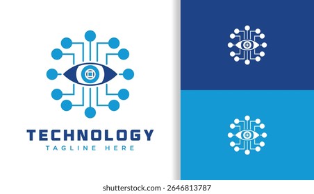 AI TECHNOLOGI INFOMATION LOGO DESIGN