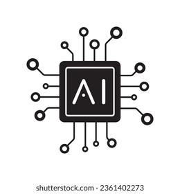 Ai technology, Artificial Intelligence. man using technology smart robot AI, artificial intelligence by enter command prompt for generates something, Futuristic technology transformation.
