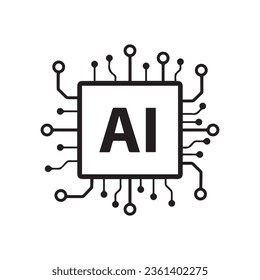 Ai technology, Artificial Intelligence. man using technology smart robot AI, artificial intelligence by enter command prompt for generates something, Futuristic technology transformation.