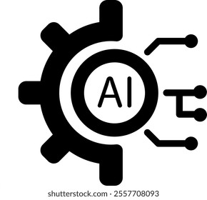 Ai Technology Icon Design For Personal and Commercial Purpose