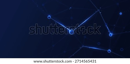 AI Technology Neural Network Futuristic Digital Abstract Background