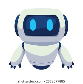 ilustraciones del robot de tecnología ai cyborg