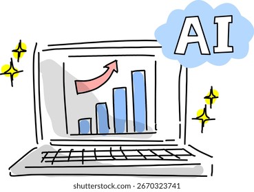 La tecnología de IA apoya el aumento de los ingresos y el éxito del negocio a través de la automatización y el análisis de datos.