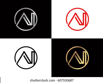 ai text logo