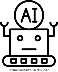 AI Vector Line Icon Design