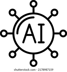 AI Vector Line Icon Design