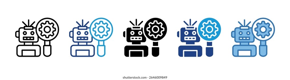 Ai Vision Control Icon Element For Design