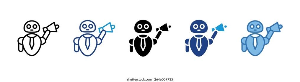 Elemento De Icono De Voz Ai Para Diseño