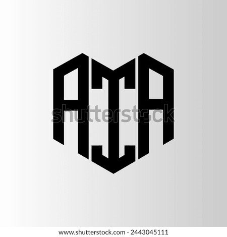AIA letter logo abstract design. AIA unique design. AIA.
