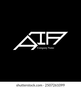 AIA logo design, AIA simple and modern logo. AIA luxurious alphabet design  