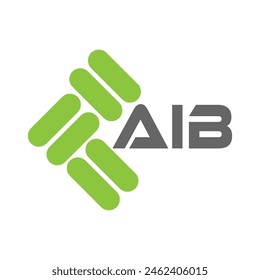 AIB letter logo vector design, AIB simple and modern logo. AIB luxurious alphabet design