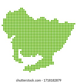 aichi Map circle polka dot icon