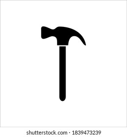 aicon design hammer logo vector illustration