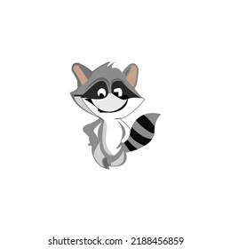 aicon viktor logo line art illustration of a simple cute cartoon fox silhouette
