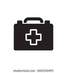 aid, background, bag, black, box, care, case, clinic, cross, design, doctor, drug, element, emergency, equipment, filled, first, flat, glyph, graphic, health, healthy, help, hospital, icon, 