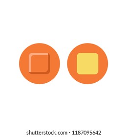 aid bandages flat icon. You can be used aid bandages icon for several purposes like: websites, UI, UX, print templates, promotional materials, info-graphics, web and mobile phone apps.