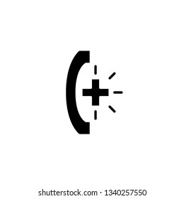 Aid glyph icon
