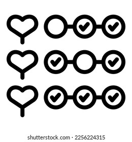 Aid heart icon outline vector. Person charity. Care medicine