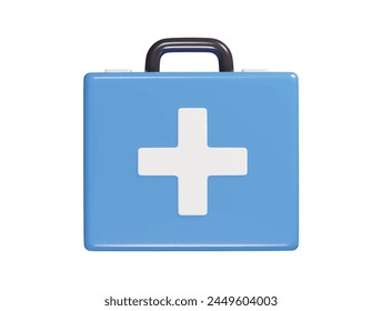  Aid kill icon 3d render illustration