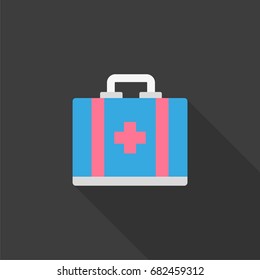 aid kit vector icon