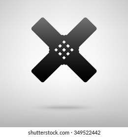 Aid sticker icon