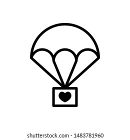 Aid vector graphics icon in black color