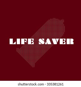 Aids Awareness concept. Vector illustration.

