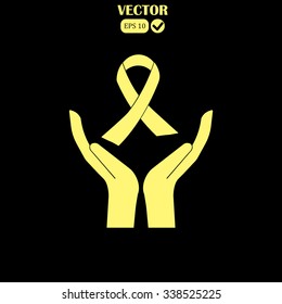 Aids Awareness concept. Vector illustration.