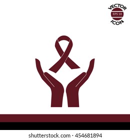 Aids Awareness concept. Vector illustration.