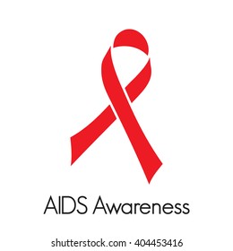 Aids awareness ribbon