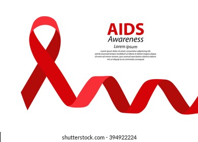 Aids Awareness. Vector illustration.