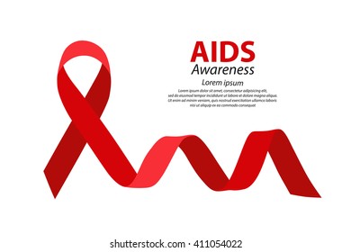 Aids Awareness. Vector illustration.