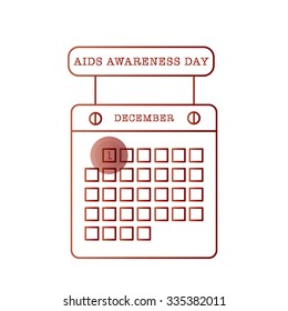 Aids Awareness. World Aids Day concept. Vector illustration.