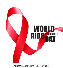 Aids Awareness. World Aids Day concept. Vector illustration EPS10