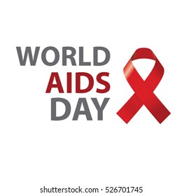 Aids Awareness. World Aids Day concept. Vector illustration EPS10