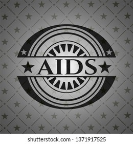 AIDS black emblem
