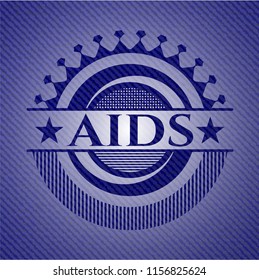 AIDS with denim texture