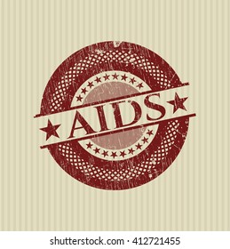 AIDS grunge seal