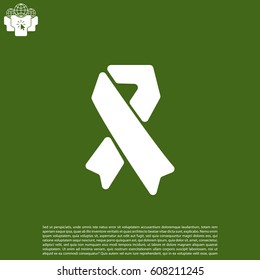AIDS icon. vector illustration