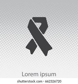 AIDS icon. vector illustration