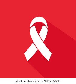 AIDS icon vector illustration art simbol