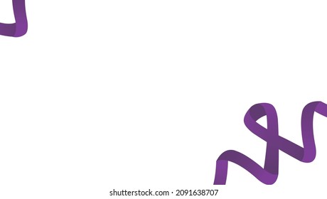 AIDS Purple Ribbon, Dementia, AIDS Background