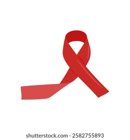 Aids Rebon, Medicine Flat Vector Illustration - Isolated