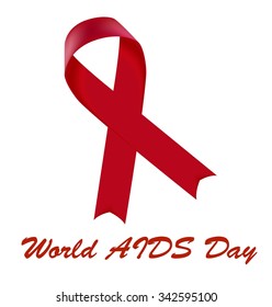 Aids red ribbon
