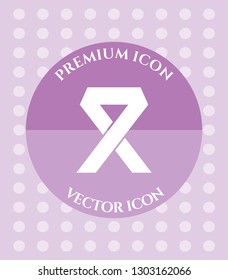 Aids Ribbon Icon for Web. Application, Software & Graphic Design.