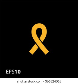 Aids sign icon for web and mobile